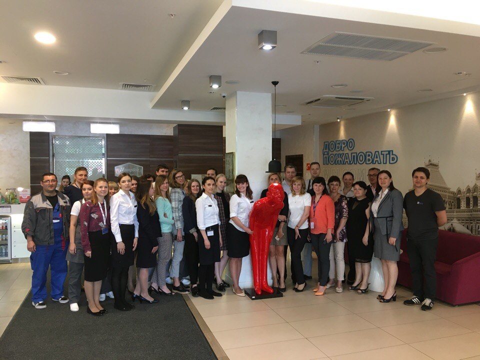 Командный снимок Hampton by Hilton